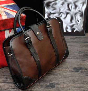 Retro one shoulder briefcase